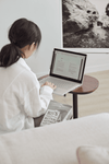 Almond Side Table