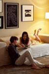 Butter Sofa Slipcovered