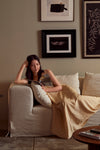 Butter Sofa Slipcovered