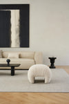 Crescent Pouf