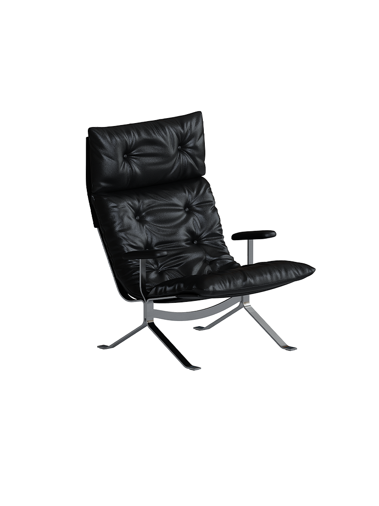 Omelette Lounge Chair High Back